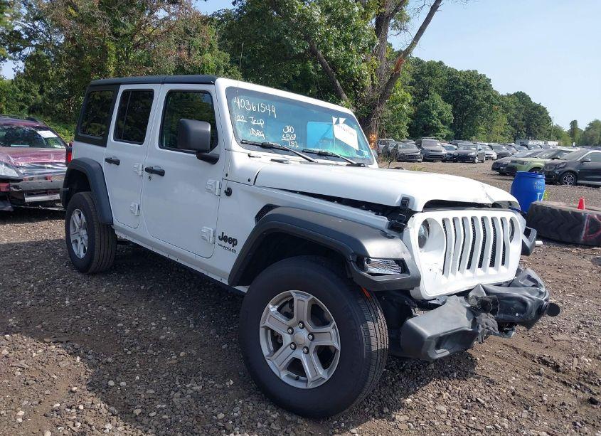 2022 Jeep Wrangler UNLIMITED SPORT S 4X4 (VIN 1C4HJXDGXNW122692) main photo