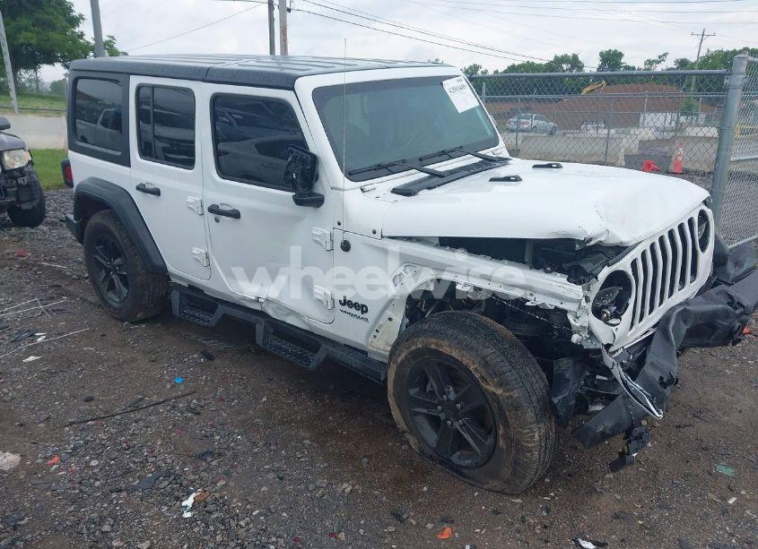 2022 Jeep Wrangler UNLIMITED SPORT ALTITUDE 4X4 (VIN 1C4HJXDGXNW201781) main photo