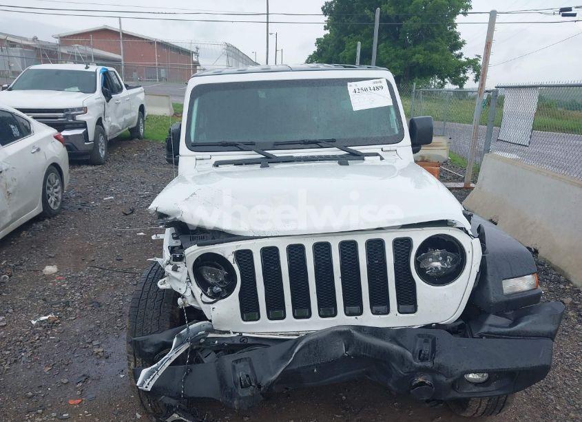 Photo 12 of 2022 Jeep Wrangler UNLIMITED SPORT ALTITUDE 4X4 (VIN 1C4HJXDGXNW201781)
