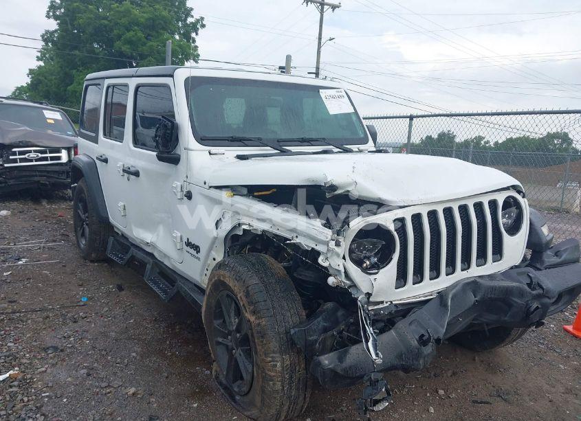 Photo 17 of 2022 Jeep Wrangler UNLIMITED SPORT ALTITUDE 4X4 (VIN 1C4HJXDGXNW201781)