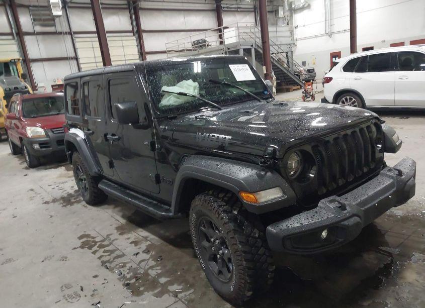 2021 Jeep Wrangler UNLIMITED WILLYS 4X4 (VIN 1C4HJXDM0MW600932) main photo