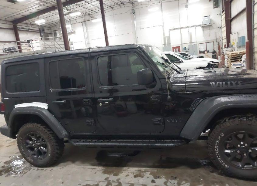 Photo 13 of 2021 Jeep Wrangler UNLIMITED WILLYS 4X4 (VIN 1C4HJXDM0MW600932)