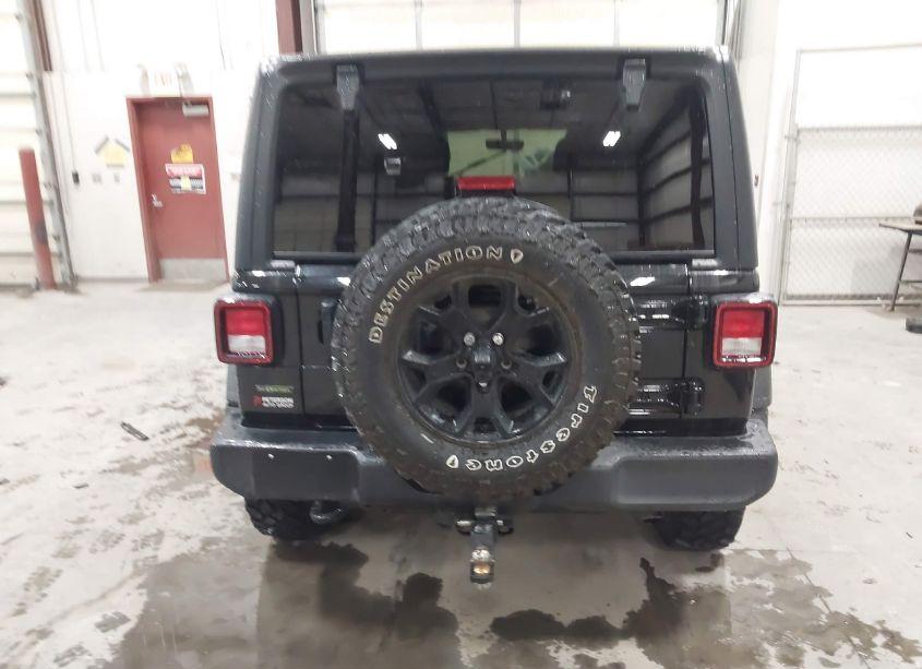 Photo 16 of 2021 Jeep Wrangler UNLIMITED WILLYS 4X4 (VIN 1C4HJXDM0MW600932)