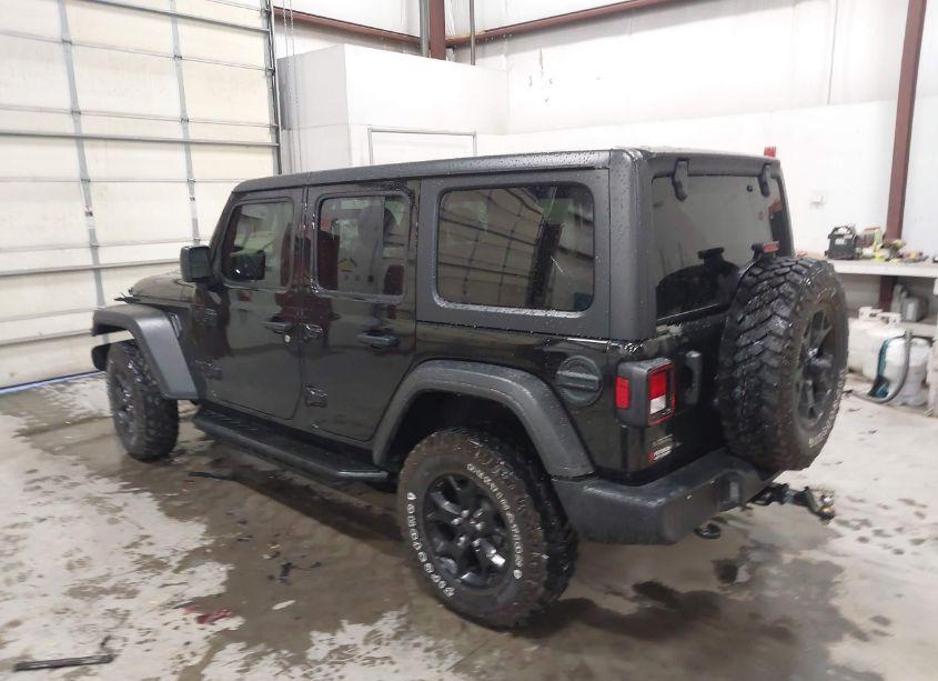 Photo 3 of 2021 Jeep Wrangler UNLIMITED WILLYS 4X4 (VIN 1C4HJXDM0MW600932)