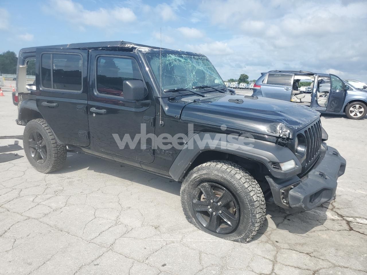 Photo 4 of 2022 JEEP WRANGLER UNLIMITED SPORT (VIN 1C4HJXDM1NW151536)