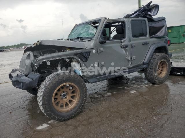 Photo 3 of 2021 JEEP WRANGLER UNLIMITED SPORT (VIN 1C4HJXDM4MW582323)