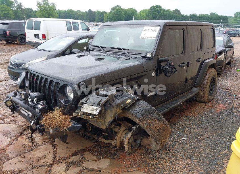Photo 2 of 2020 Jeep Wrangler UNLIMITED SPORT S 4X4 (VIN 1C4HJXDM8LW320626)