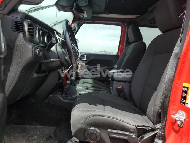 Photo 2 of 2021 JEEP WRANGLER UNLIMITED SPORT (VIN 1C4HJXDM8MW603982)