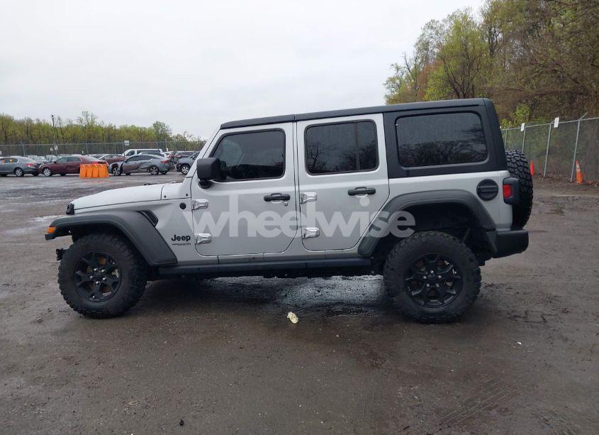 Photo 14 of 2022 Jeep Wrangler UNLIMITED WILLYS SPORT 4X4 (VIN 1C4HJXDM9NW272685)