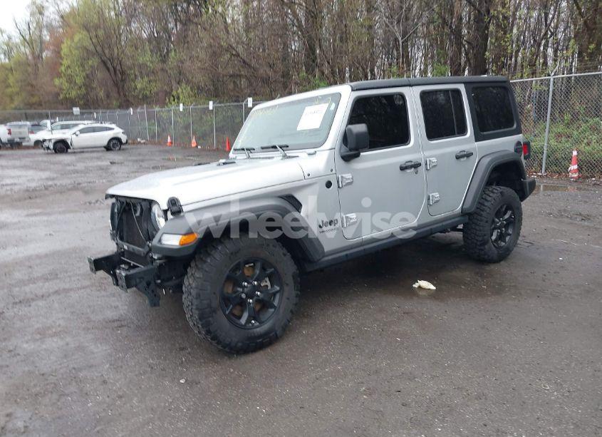 Photo 2 of 2022 Jeep Wrangler UNLIMITED WILLYS SPORT 4X4 (VIN 1C4HJXDM9NW272685)