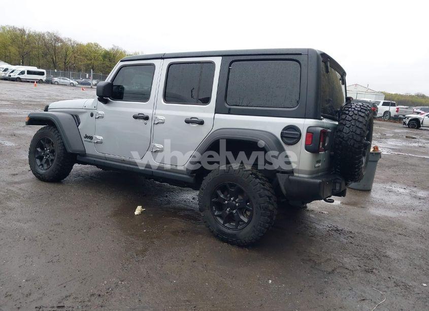 Photo 3 of 2022 Jeep Wrangler UNLIMITED WILLYS SPORT 4X4 (VIN 1C4HJXDM9NW272685)