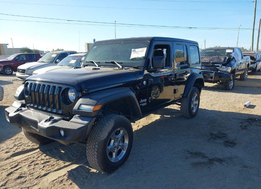 Photo 2 of 2021 Jeep Wrangler UNLIMITED SPORT S 4X4 (VIN 1C4HJXDMXMW538780)