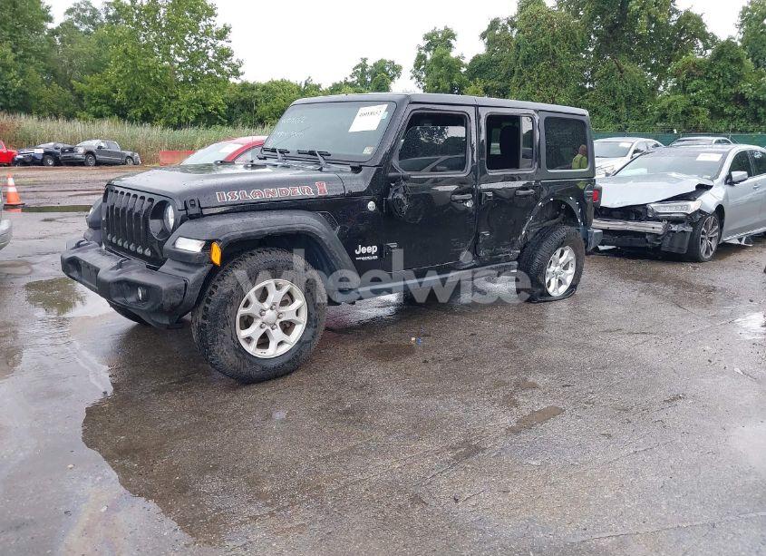 Photo 2 of 2021 Jeep Wrangler UNLIMITED ISLANDER 4X4 (VIN 1C4HJXDMXMW589213)