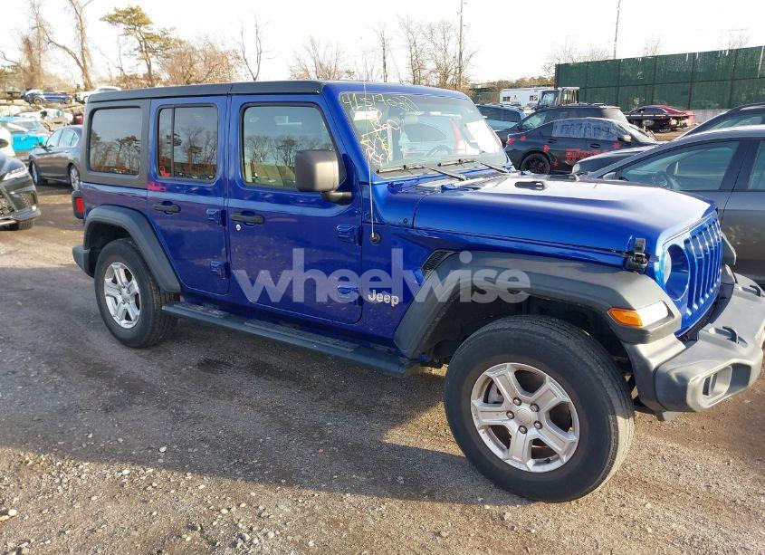 2020 Jeep Wrangler UNLIMITED SPORT S 4X4 (VIN 1C4HJXDN0LW140324) main photo
