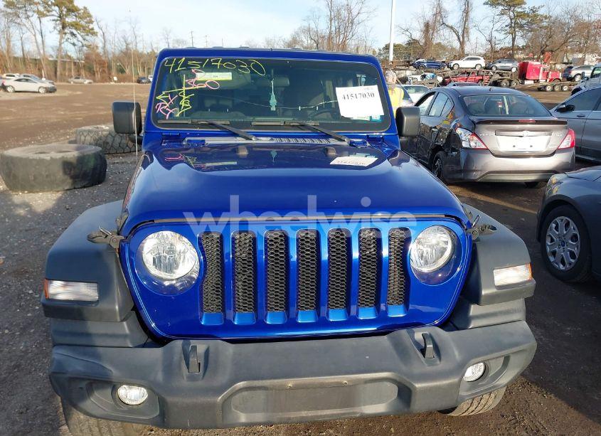 Photo 12 of 2020 Jeep Wrangler UNLIMITED SPORT S 4X4 (VIN 1C4HJXDN0LW140324)