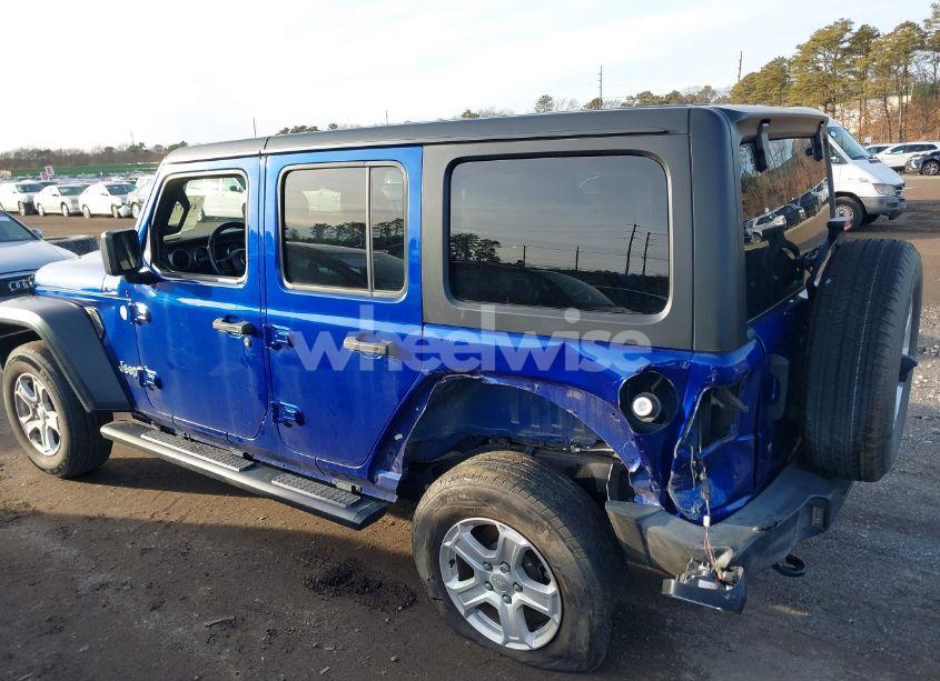 Photo 14 of 2020 Jeep Wrangler UNLIMITED SPORT S 4X4 (VIN 1C4HJXDN0LW140324)