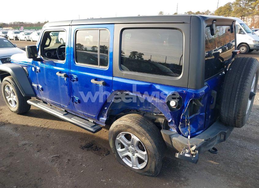 Photo 3 of 2020 Jeep Wrangler UNLIMITED SPORT S 4X4 (VIN 1C4HJXDN0LW140324)