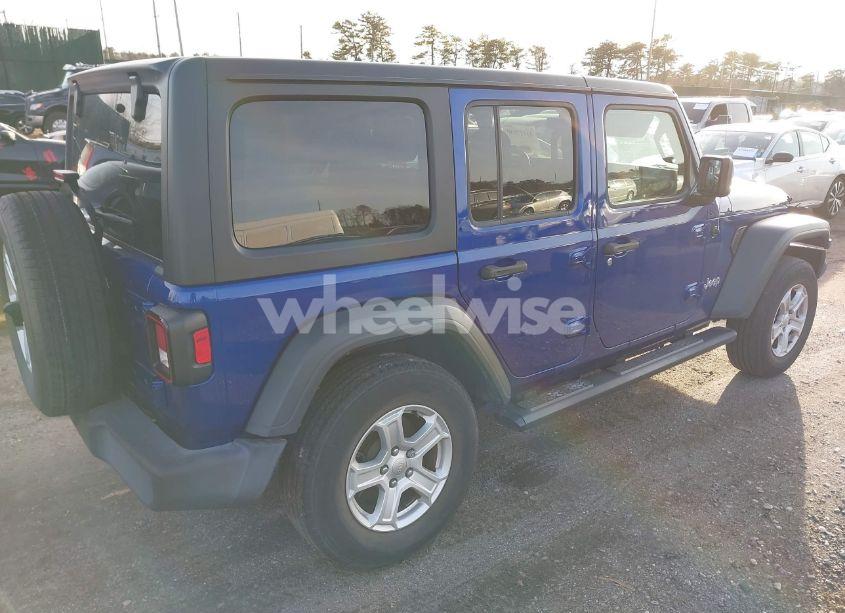 Photo 4 of 2020 Jeep Wrangler UNLIMITED SPORT S 4X4 (VIN 1C4HJXDN0LW140324)