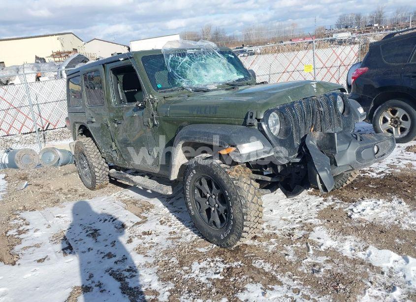 2020 Jeep Wrangler UNLIMITED WILLYS 4X4 (VIN 1C4HJXDN0LW334593) main photo