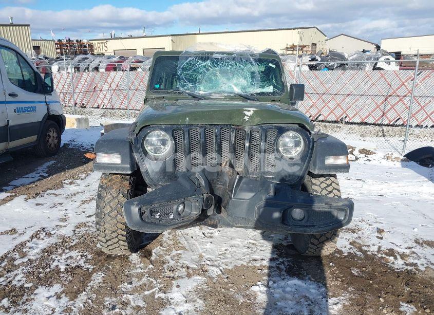 Photo 12 of 2020 Jeep Wrangler UNLIMITED WILLYS 4X4 (VIN 1C4HJXDN0LW334593)