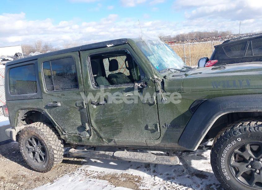 Photo 13 of 2020 Jeep Wrangler UNLIMITED WILLYS 4X4 (VIN 1C4HJXDN0LW334593)