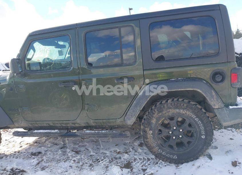 Photo 14 of 2020 Jeep Wrangler UNLIMITED WILLYS 4X4 (VIN 1C4HJXDN0LW334593)