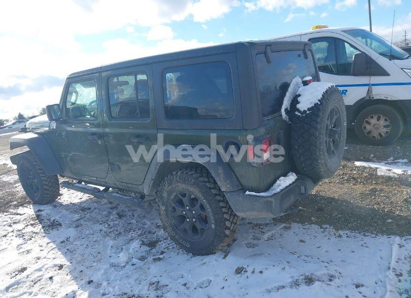 Photo 3 of 2020 Jeep Wrangler UNLIMITED WILLYS 4X4 (VIN 1C4HJXDN0LW334593)