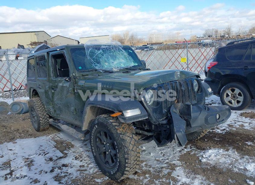 Photo 6 of 2020 Jeep Wrangler UNLIMITED WILLYS 4X4 (VIN 1C4HJXDN0LW334593)