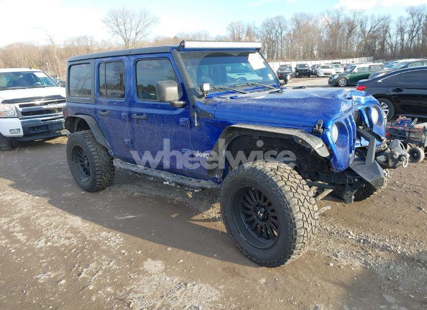 2020 Jeep Wrangler UNLIMITED SPORT S 4X4 (VIN 1C4HJXDN0LW347487) main photo