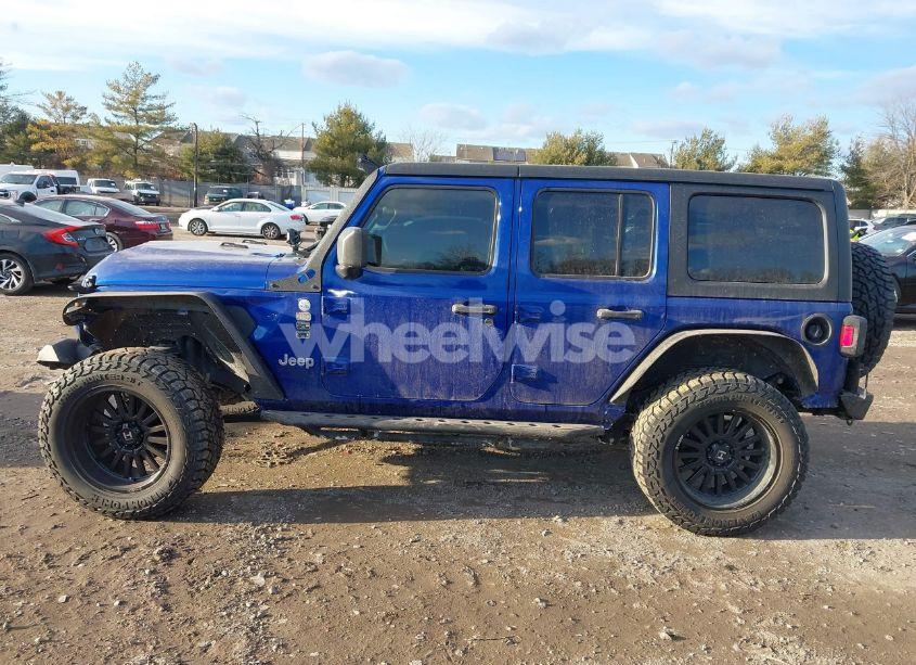 Photo 14 of 2020 Jeep Wrangler UNLIMITED SPORT S 4X4 (VIN 1C4HJXDN0LW347487)