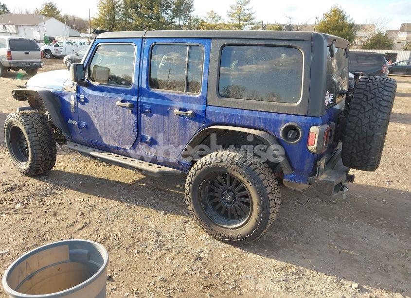 Photo 3 of 2020 Jeep Wrangler UNLIMITED SPORT S 4X4 (VIN 1C4HJXDN0LW347487)