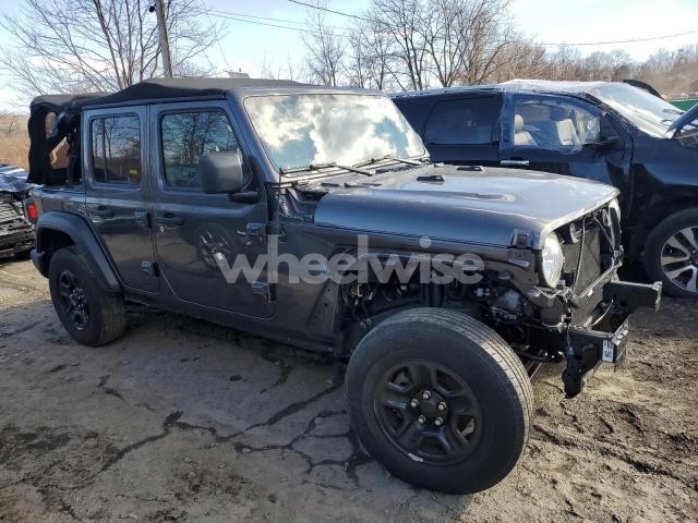 Photo 3 of 2021 JEEP WRANGLER UNLIMITED SPORT (VIN 1C4HJXDN0MW568542)