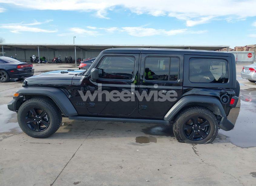 Photo 14 of 2021 Jeep Wrangler UNLIMITED SPORT ALTITUDE 4X4 (VIN 1C4HJXDN0MW817146)