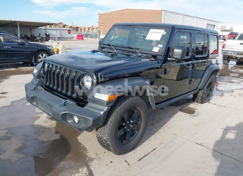 Photo 2 of 2021 Jeep Wrangler UNLIMITED SPORT ALTITUDE 4X4 (VIN 1C4HJXDN0MW817146)