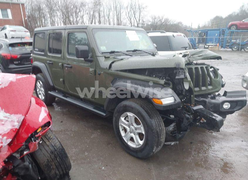 2022 Jeep Wrangler UNLIMITED SPORT S 4X4 (VIN 1C4HJXDN0NW214148) main photo