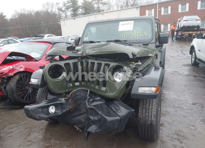 Photo 12 of 2022 Jeep Wrangler UNLIMITED SPORT S 4X4 (VIN 1C4HJXDN0NW214148)