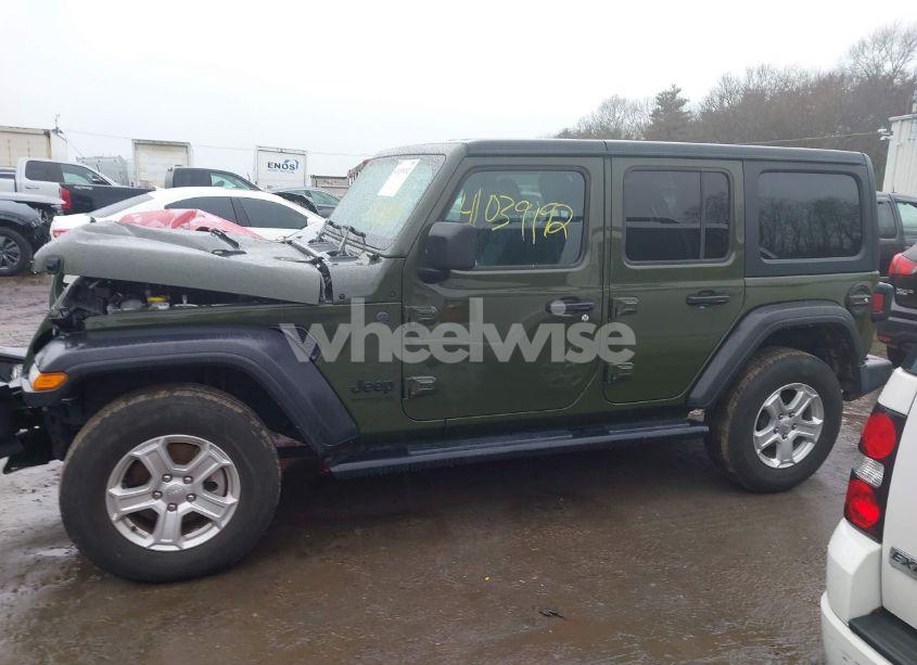 Photo 14 of 2022 Jeep Wrangler UNLIMITED SPORT S 4X4 (VIN 1C4HJXDN0NW214148)