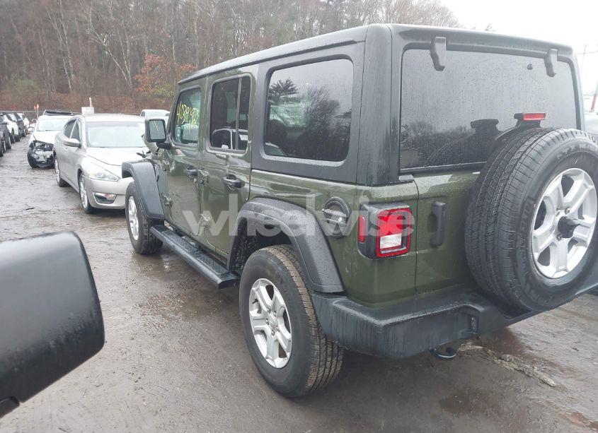 Photo 3 of 2022 Jeep Wrangler UNLIMITED SPORT S 4X4 (VIN 1C4HJXDN0NW214148)