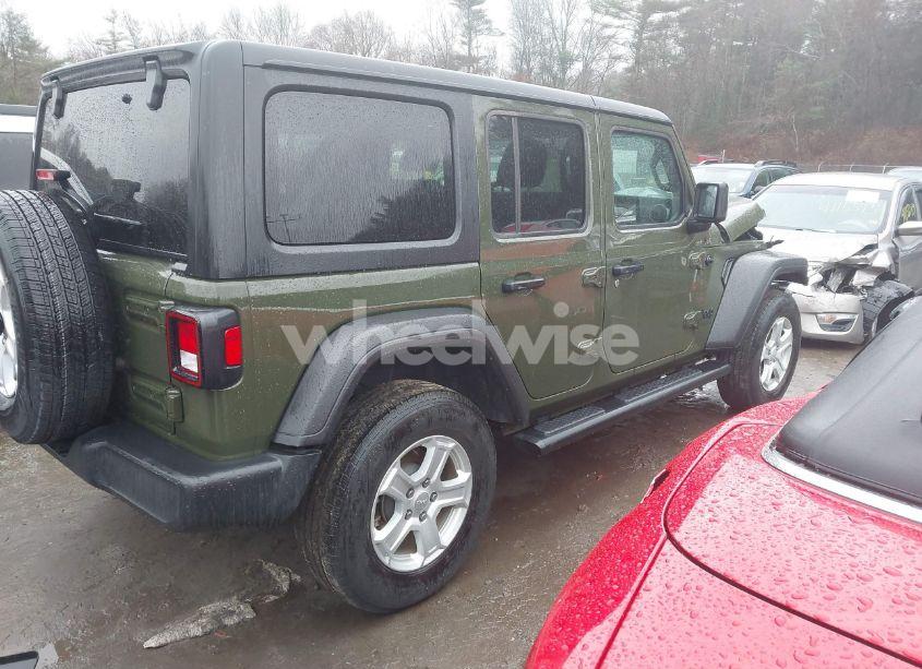 Photo 4 of 2022 Jeep Wrangler UNLIMITED SPORT S 4X4 (VIN 1C4HJXDN0NW214148)