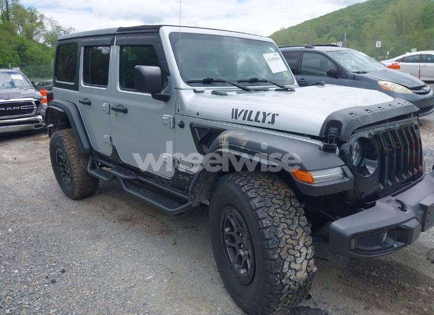 2023 Jeep Wrangler 4-DOOR WILLYS 4X4 (VIN 1C4HJXDN0PW511682) main photo