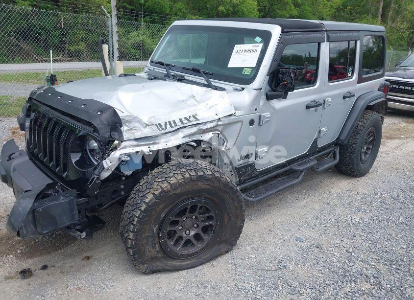 Photo 2 of 2023 Jeep Wrangler 4-DOOR WILLYS 4X4 (VIN 1C4HJXDN0PW511682)