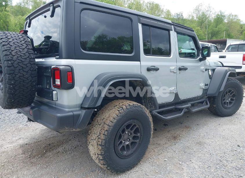 Photo 4 of 2023 Jeep Wrangler 4-DOOR WILLYS 4X4 (VIN 1C4HJXDN0PW511682)