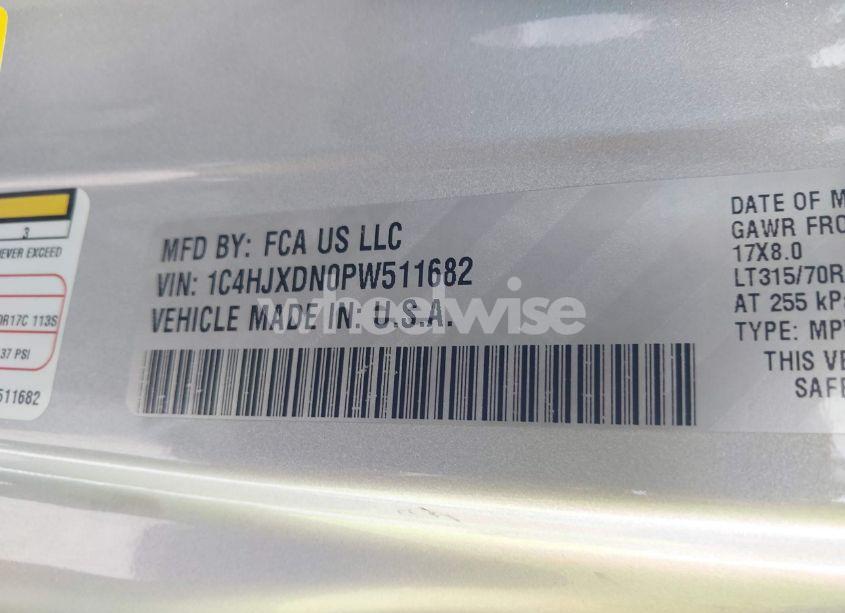 Photo 9 of 2023 Jeep Wrangler 4-DOOR WILLYS 4X4 (VIN 1C4HJXDN0PW511682)