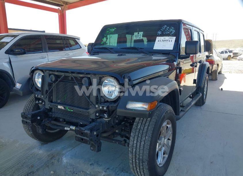 Photo 2 of 2020 Jeep Wrangler UNLIMITED SPORT S 4X4 (VIN 1C4HJXDN1LW129333)