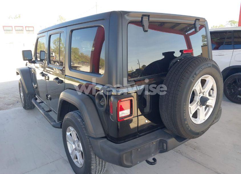 Photo 3 of 2020 Jeep Wrangler UNLIMITED SPORT S 4X4 (VIN 1C4HJXDN1LW129333)