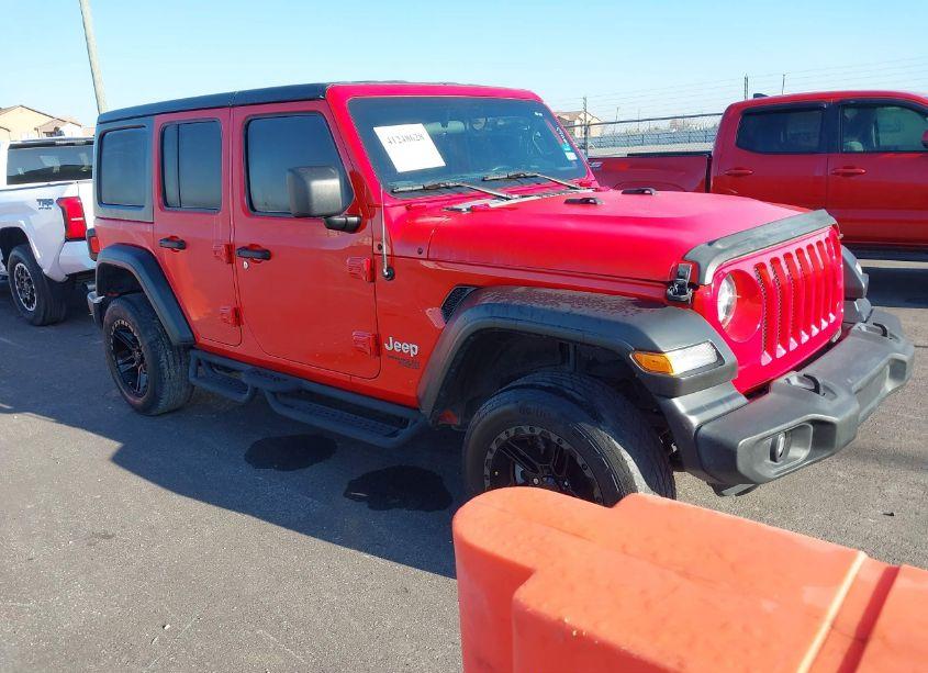 2020 Jeep Wrangler UNLIMITED SPORT S 4X4 (VIN 1C4HJXDN1LW154619) main photo