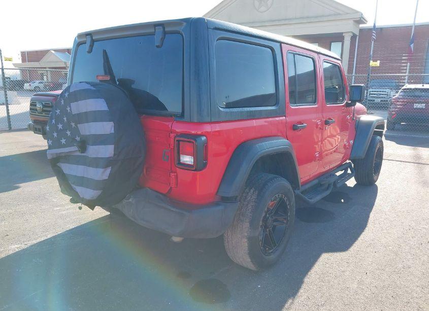 Photo 4 of 2020 Jeep Wrangler UNLIMITED SPORT S 4X4 (VIN 1C4HJXDN1LW154619)