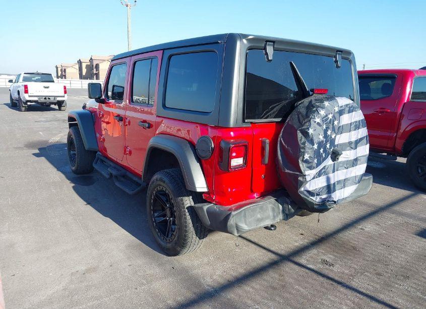 Photo 6 of 2020 Jeep Wrangler UNLIMITED SPORT S 4X4 (VIN 1C4HJXDN1LW154619)