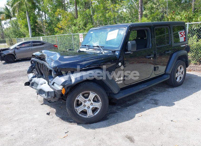Photo 2 of 2020 Jeep Wrangler UNLIMITED SPORT S 4X4 (VIN 1C4HJXDN1LW223664)
