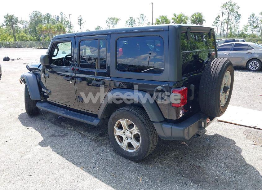 Photo 3 of 2020 Jeep Wrangler UNLIMITED SPORT S 4X4 (VIN 1C4HJXDN1LW223664)